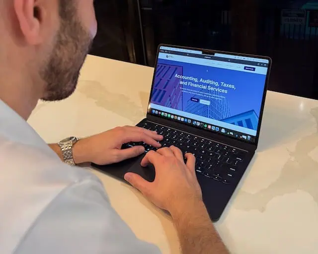 Capysoft team member at work