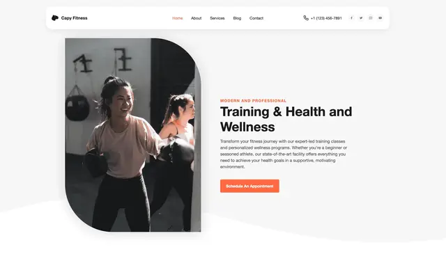Fitness Template