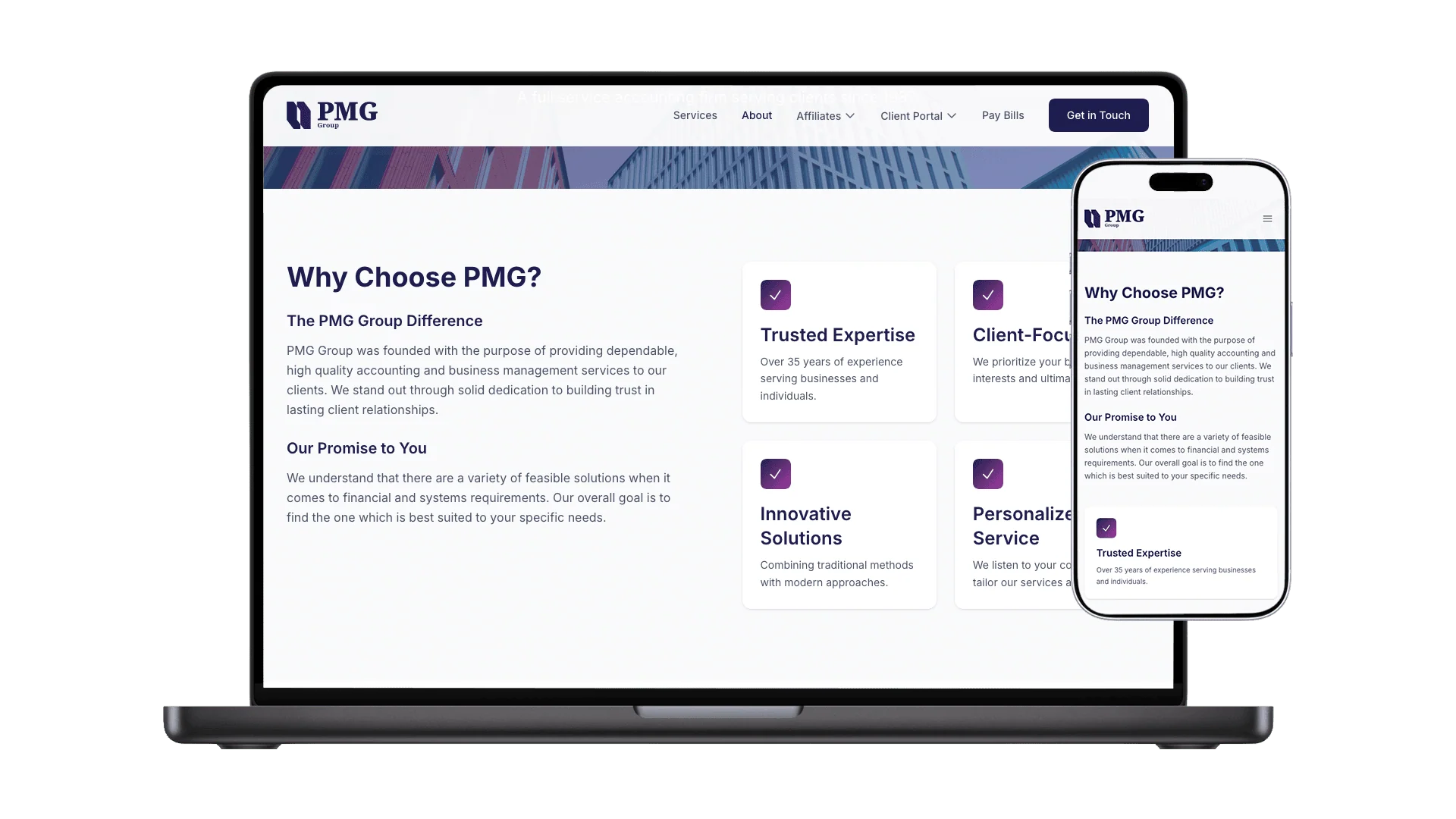 PMG Group additional screen 2